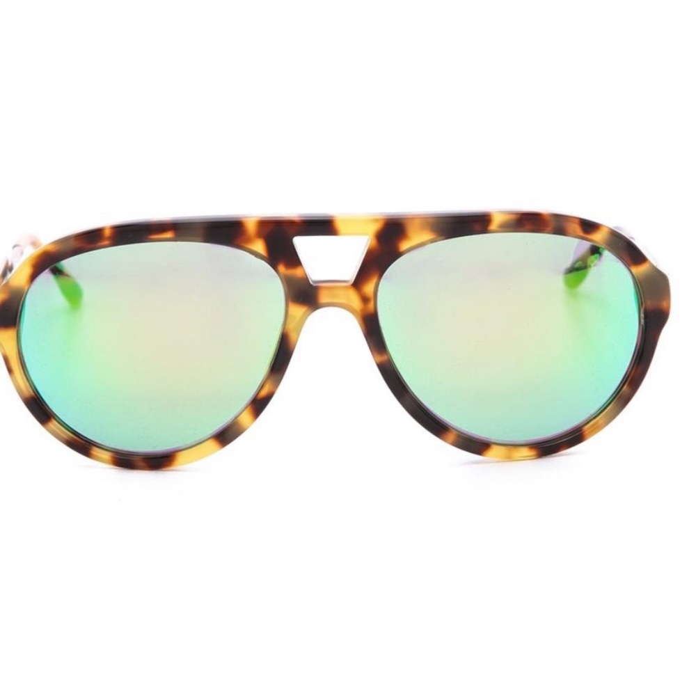 Stella McCartney Green & Tortoise Aviators